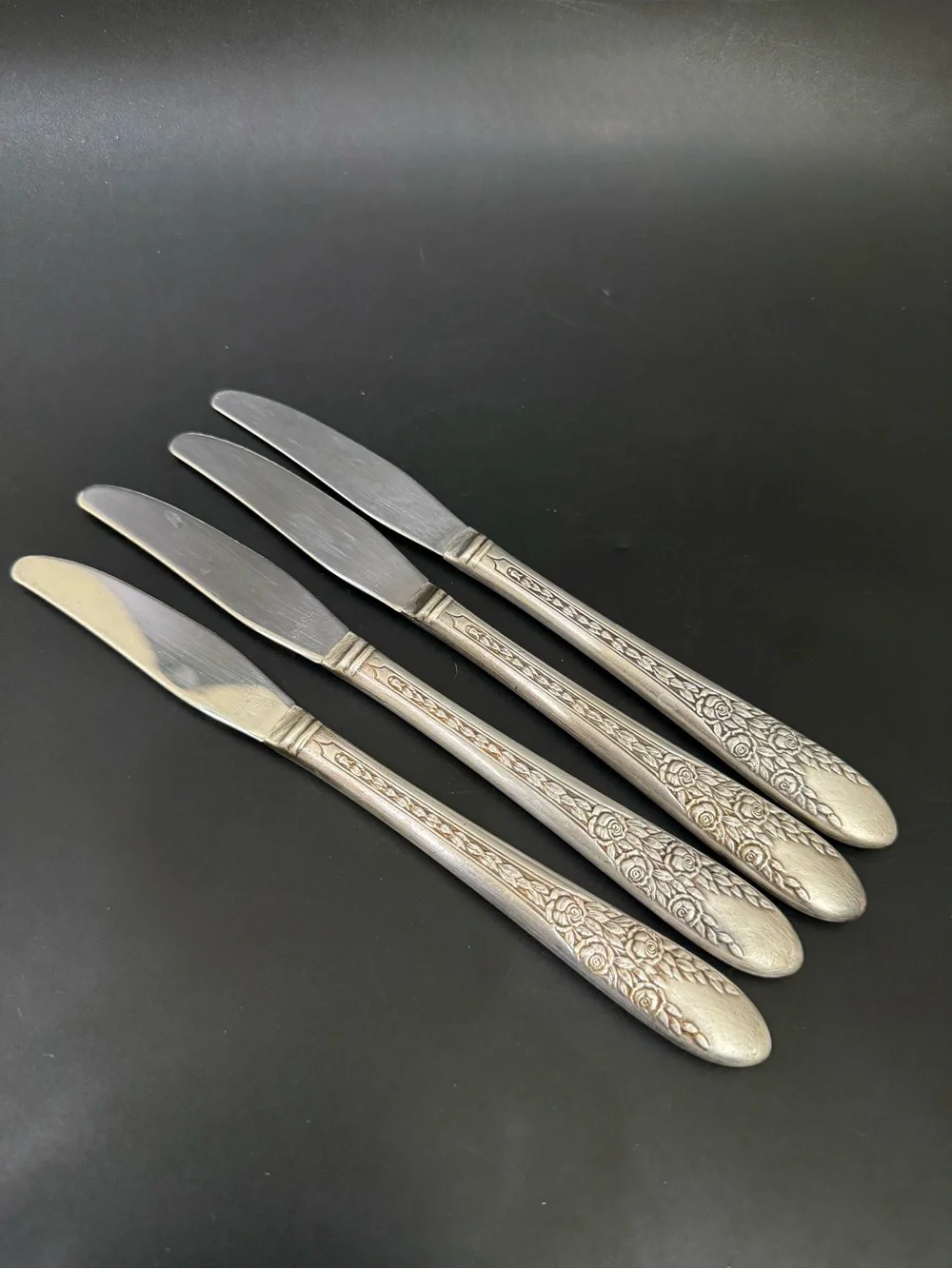 National Silver Co. 4pcs vintage